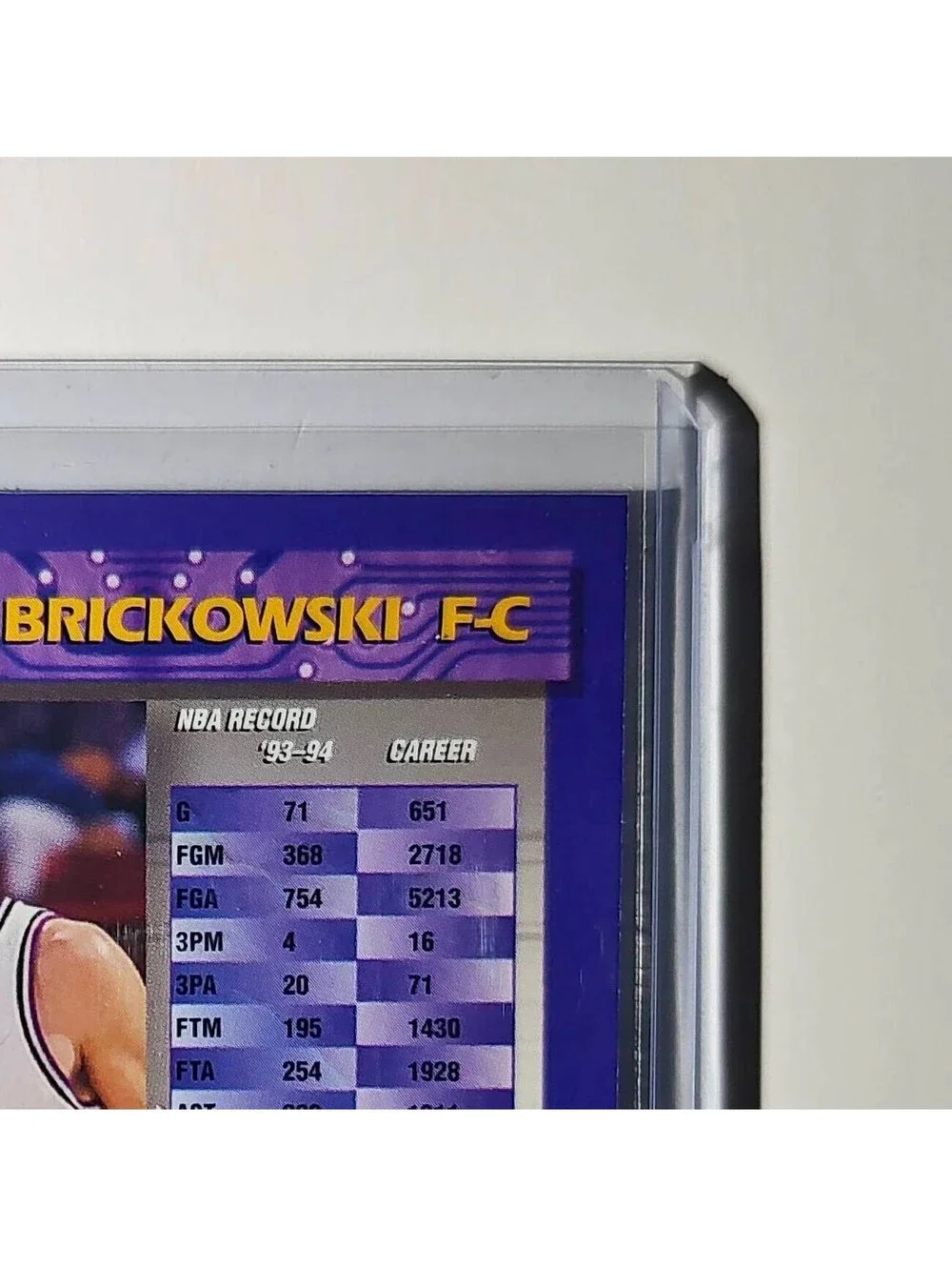 Frank Brickowski 1994-95 Topps Finest #291 Basketball Card